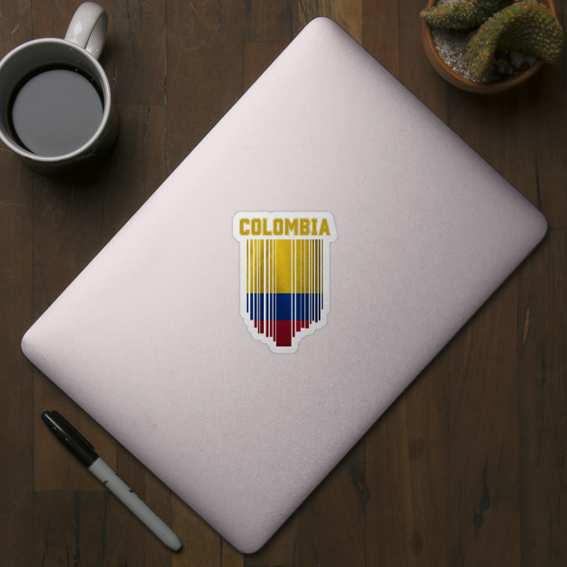 Colombia flag, colombian flag by eka123